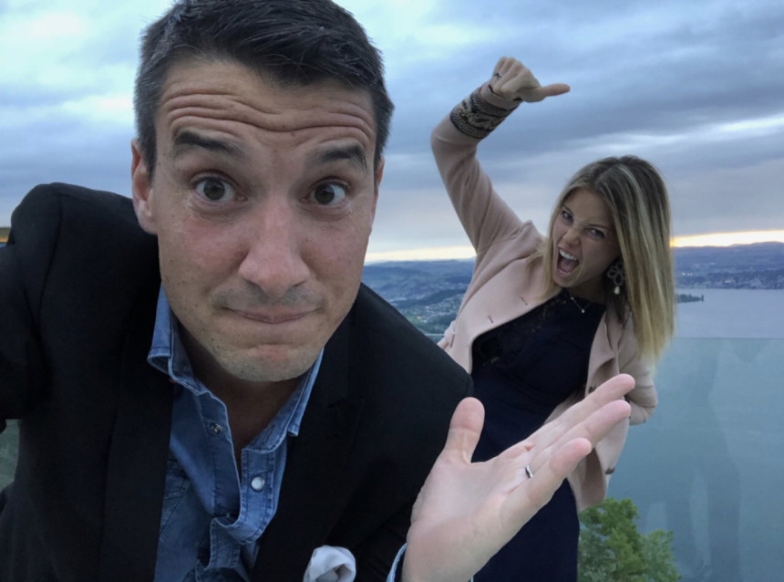 Eleonora Pelli, Food Blogger di Asinochileggeancora con suo marito Matteo Pelli